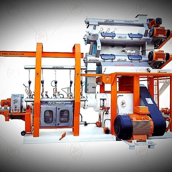 خط تولید خوراک آبزیان - ظرفیت 2 الی 3 تن